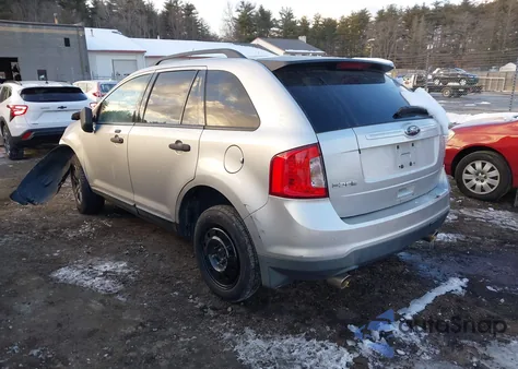 2011 Ford Edge Se from USA, damaged, VIN 2FMDK3GC8BBA28753